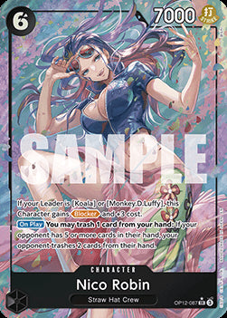 Nico Robin (OP12-087) (V.2) OP12 Alternate Art Boosterfrisch Englisch