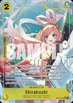 Shirahoshi (OP12-102) (V.2) OP12 Alternate Art Boosterfrisch Englisch