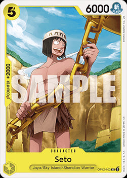 Seto (OP12-103) OP12 Uncommon Boosterfrisch Englisch