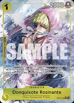 Donquixote Rosinante (OP12-108) (V.2) OP12 Alternate Art Boosterfrisch Englisch