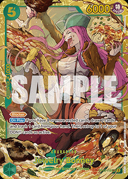 Jewelry Bonney (OP12-118) (V.1) OP12 Secret Rare Boosterfrisch Englisch