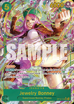 Jewelry Bonney (OP12-118) (V.2) OP12 Alternate Art Boosterfrisch Englisch