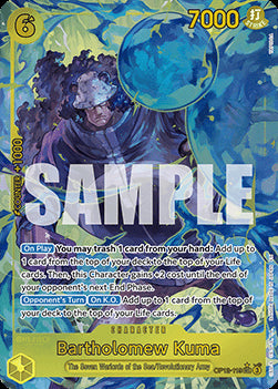 Bartholomew Kuma (OP12-119) (V.2) OP12 Alternate Art Boosterfrisch Englisch