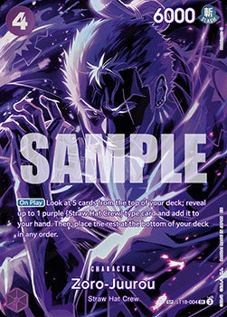 Zoro-Juurou (ST18-004) OP12 Special Rare Boosterfrisch Englisch