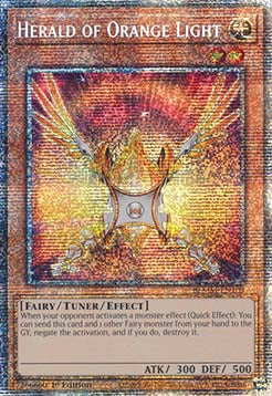 Herald of Orange Light (V.2) BLMM-EN103 Starlight Rare Near Mint Englisch 1. Auflage