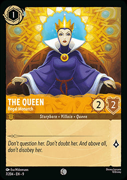 Die Königin - Majestätische Herrscherin 9FAB-7 Common Boosterfrisch Deutsch Foil