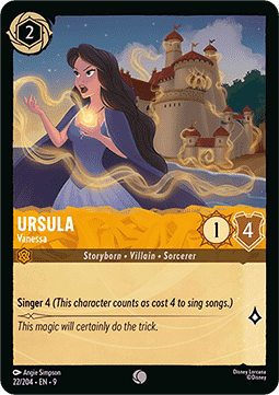 Ursula - Vanessa 9FAB-22 Common Near Mint Deutsch Foil