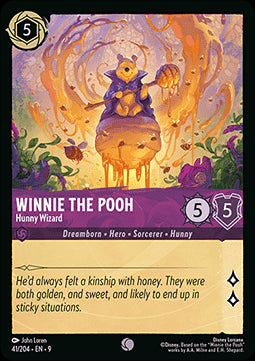 Winnie Puuh - Honigzauberer (V.1) 9FAB-41 Common Boosterfrisch Deutsch