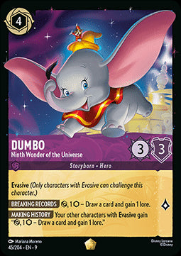 Dumbo - Das neunte Weltwunder (V.1) 9FAB-45 Legendary Boosterfrisch Deutsch