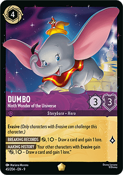 Dumbo - Das neunte Weltwunder 9FAB-45 Legendary Near Mint Deutsch Foil
