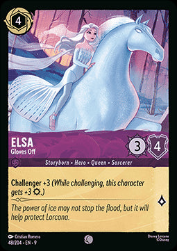Elsa - Ohne Handschuhe 9FAB-48 Common Boosterfrisch Deutsch