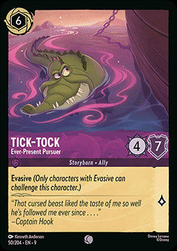 Ticktack - Ständiger Verfolger 9FAB-50 Common Boosterfrisch Deutsch Foil