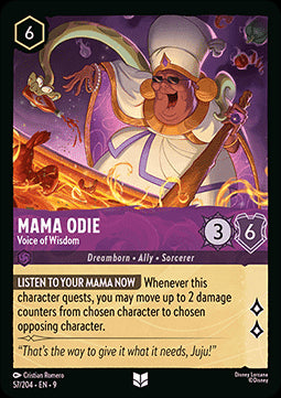 Mama Odie - Stimme der Weisheit 9FAB-57 Uncommon Boosterfrisch Deutsch