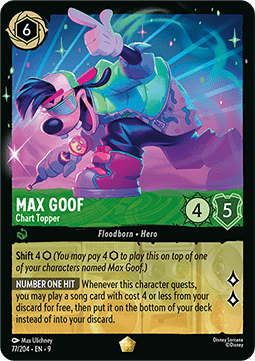 Max Goof - Chartstürmer 9FAB-77 Legendary Near Mint Deutsch
