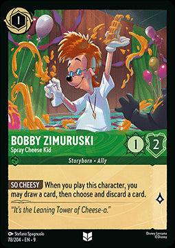 Robert Zimuruski - Sprühkäse-Kind 9FAB-78 Uncommon Boosterfrisch Deutsch