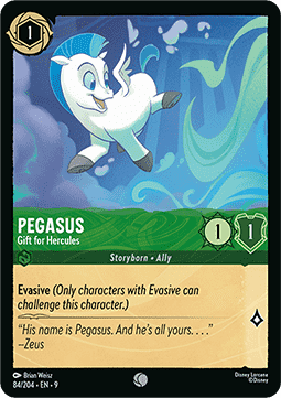 Pegasus - Geschenk für Hercules 9FAB-84 Common Near Mint Deutsch Foil