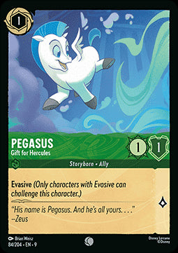 Pegasus - Geschenk für Hercules (V.1) 9FAB-84 Common Boosterfrisch Deutsch