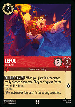 Le Fou - Anstifter 9FAB-103 Uncommon Boosterfrisch Deutsch Foil