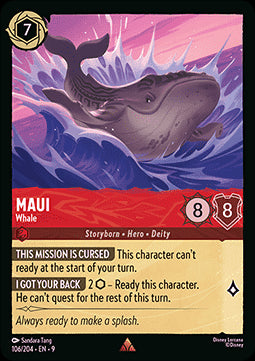 Maui - Wal 9FAB-106 Rare Boosterfrisch Deutsch