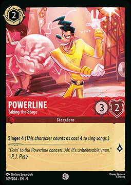 Powerline - Auf der Bühne 9FAB-109 Common Boosterfrisch Deutsch Foil