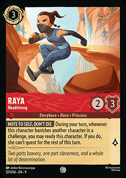Raya - Eigensinnig 9FAB-127 Common Boosterfrisch Deutsch