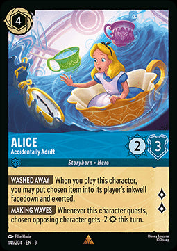 Alice - Versehentlich verirrt (V.1) 9FAB-141 Rare Boosterfrisch Deutsch