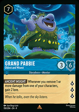 Grand Pabbie - Ältester und weisester 9FAB-150 Rare Boosterfrisch Deutsch