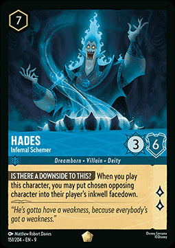 Hades - Höllischer Intrigant (V.1) 9FAB-151 Legendary Boosterfrisch Deutsch Foil
