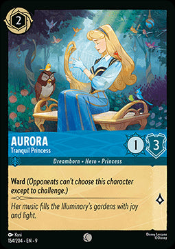 Aurora - Gelassene Prinzessin 9FAB-154 Common Boosterfrisch Deutsch Foil