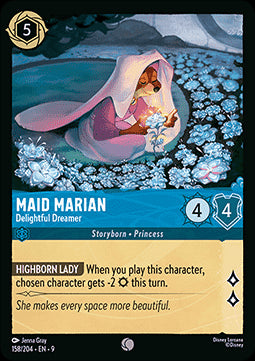 Maid Marian - Entzückende Träumerin 9FAB-158 Common Boosterfrisch Deutsch