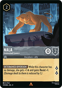 Nala - Unerschrockene Löwin 9FAB-173 Rare Near Mint Deutsch