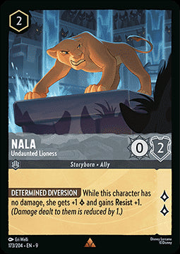 Nala - Unerschrockene Löwin 9FAB-173 Rare Boosterfrisch Deutsch
