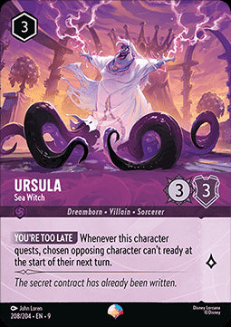 Ursula - Seehexe (V.2) 9FAB-208 Epic Boosterfrisch Deutsch Foil