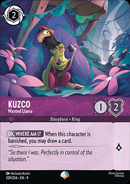 Kusco - Gesuchtes Lama (V.2) 9FAB-209 Epic Boosterfrisch Deutsch Foil