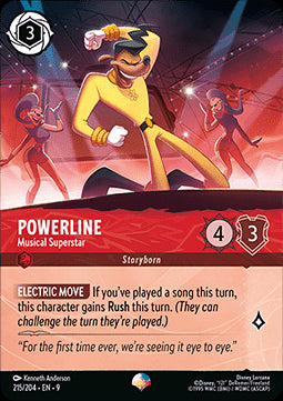 Powerline - Musikalischer Superstar (V.2) 9FAB-215 Epic Boosterfrisch Deutsch Foil