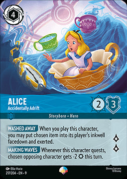 Alice - Versehentlich verirrt (V.2) 9FAB-217 Epic Boosterfrisch Deutsch Foil