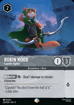 Robin Hood - Kompetenter Kämpfer (V.2) 9FAB-220 Epic Boosterfrisch Deutsch Foil