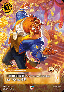 Biest - Anmutiger Prinz (V.2) 9FAB-224 Enchanted Boosterfrisch Deutsch Foil