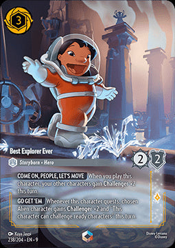 Lilo - Beste Entdeckerin aller Zeiten (V.2) 9FAB-238 Enchanted Boosterfrisch Deutsch Foil