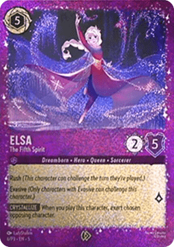 Elsa - Der fünfte Geist PR3-6 Promo Excellent Deutsch Foil