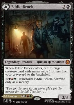 Eddie Brock // Venom, Lethal Protector SPM-55 Mythic Excellent Englisch