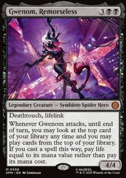 Gwenom, Remorseless SPM-56 Mythic Near Mint Englisch