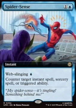 Spider-Sense XSPM-254 Rare Excellent Englisch