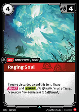Raging Soul OGN-019 Uncommon Boosterfrisch Englisch