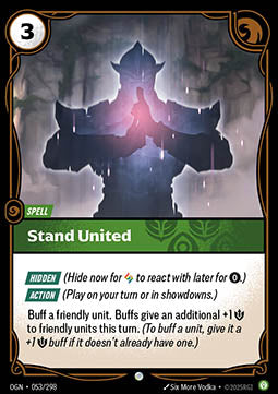 Stand United OGN-053 Common Boosterfrisch Englisch