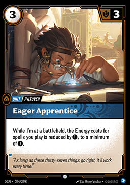 Eager Apprentice OGN-084 Common Near Mint Englisch