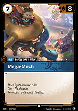 Mega-Mech OGN-088 Common Boosterfrisch Englisch