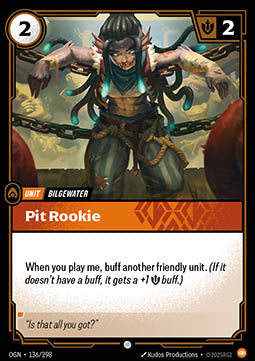 Pit Rookie OGN-136 Common Near Mint Englisch