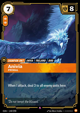 Anivia, Primal OGN-148 Rare Boosterfrisch Englisch Foil