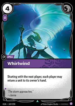 Whirlwind OGN-187 Uncommon Near Mint Englisch